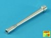Aber 35L-209 Dummy gun barrel for German Pz. Beob.Wg.V Panther Ausf. D (1:35)
